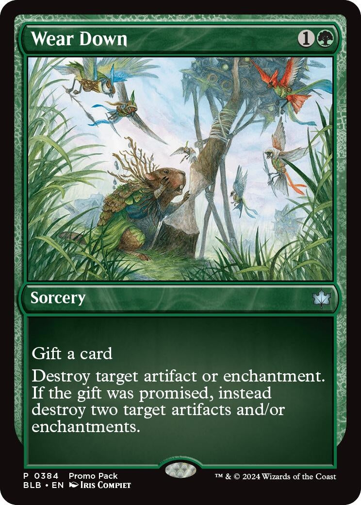 Image for Wear Down (384) [Bloomburrow] - Magic: The Gathering