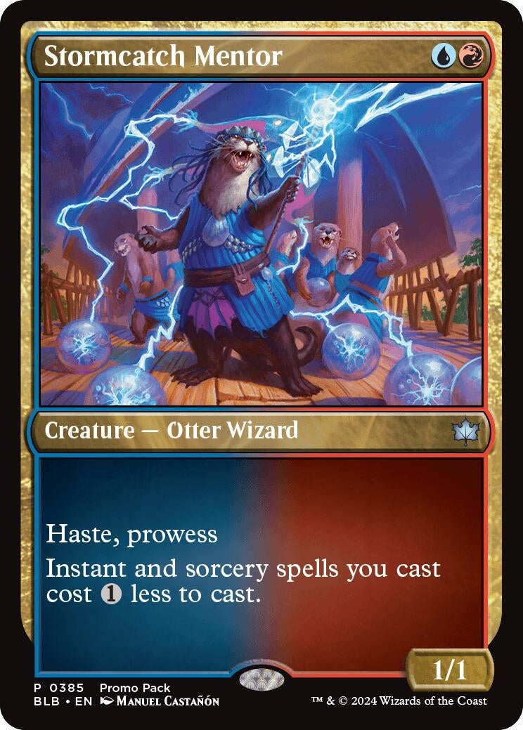 Image for Stormcatch Mentor (385) [Bloomburrow] - Magic: The Gathering