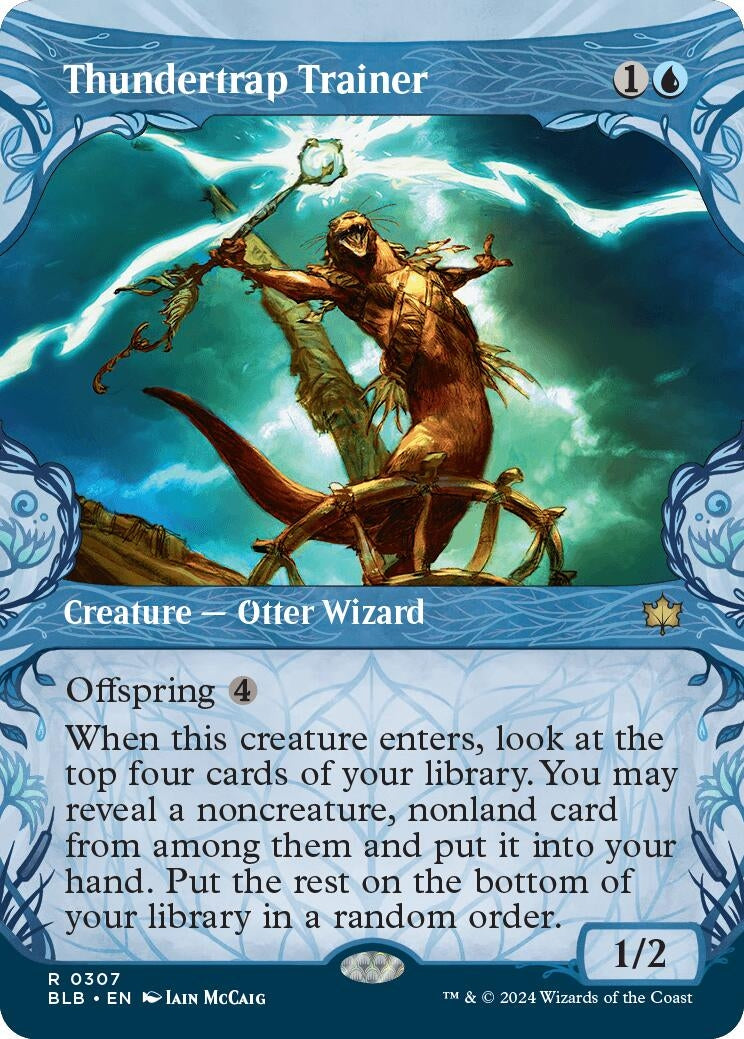 Image for Thundertrap Trainer (Showcase) (307) [Bloomburrow] - Magic: The Gathering
