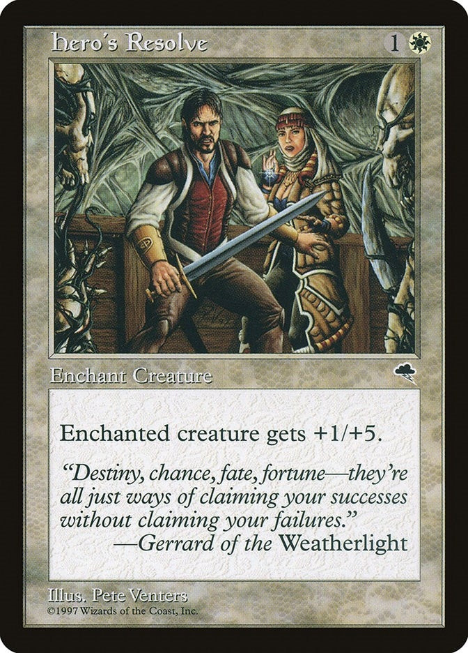 Image for Hero's Resolve (23) [Tempest] - Magic: The Gathering