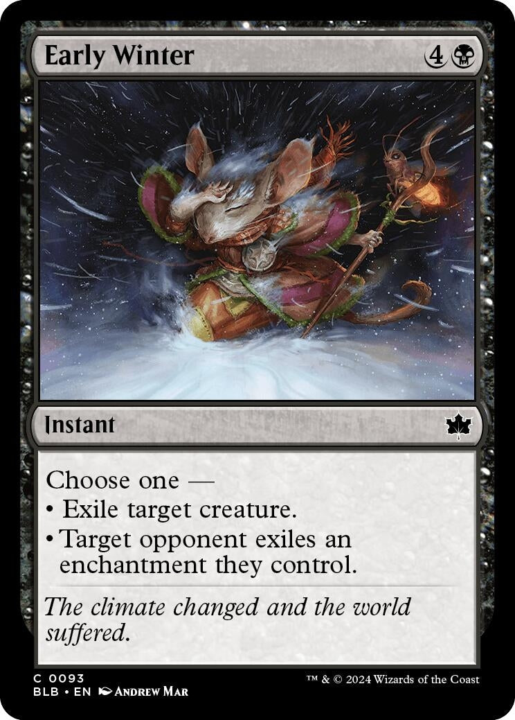 Image for Early Winter (93) [Bloomburrow] - Magic: The Gathering