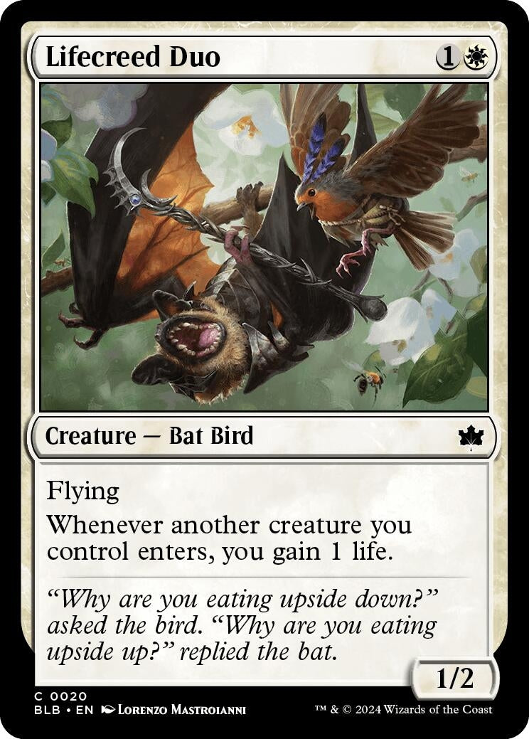 Image for Lifecreed Duo (20) [Bloomburrow] - Magic: The Gathering