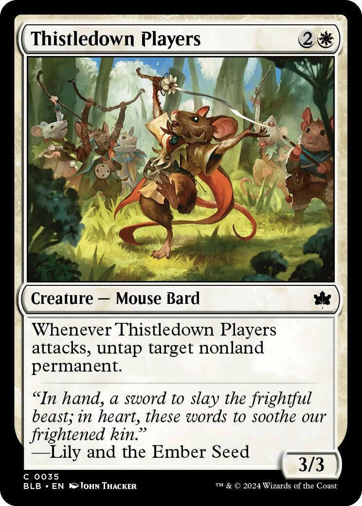 Image for Thistledown Players (35) [Bloomburrow] - Magic: The Gathering