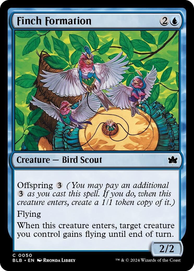 Image for Finch Formation (50) [Bloomburrow] - Magic: The Gathering