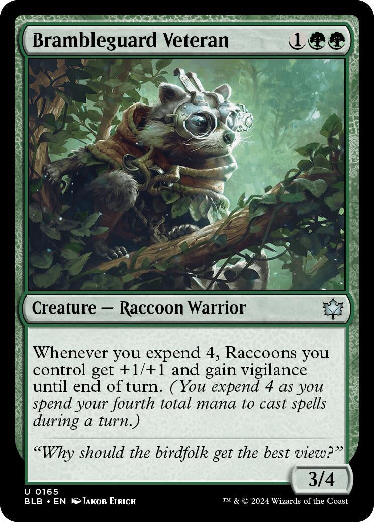 Image for Brambleguard Veteran (165) [Bloomburrow] - Magic: The Gathering