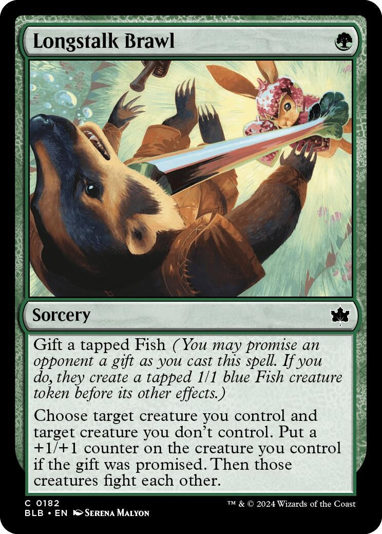 Image for Longstalk Brawl (182) [Bloomburrow] - Magic: The Gathering