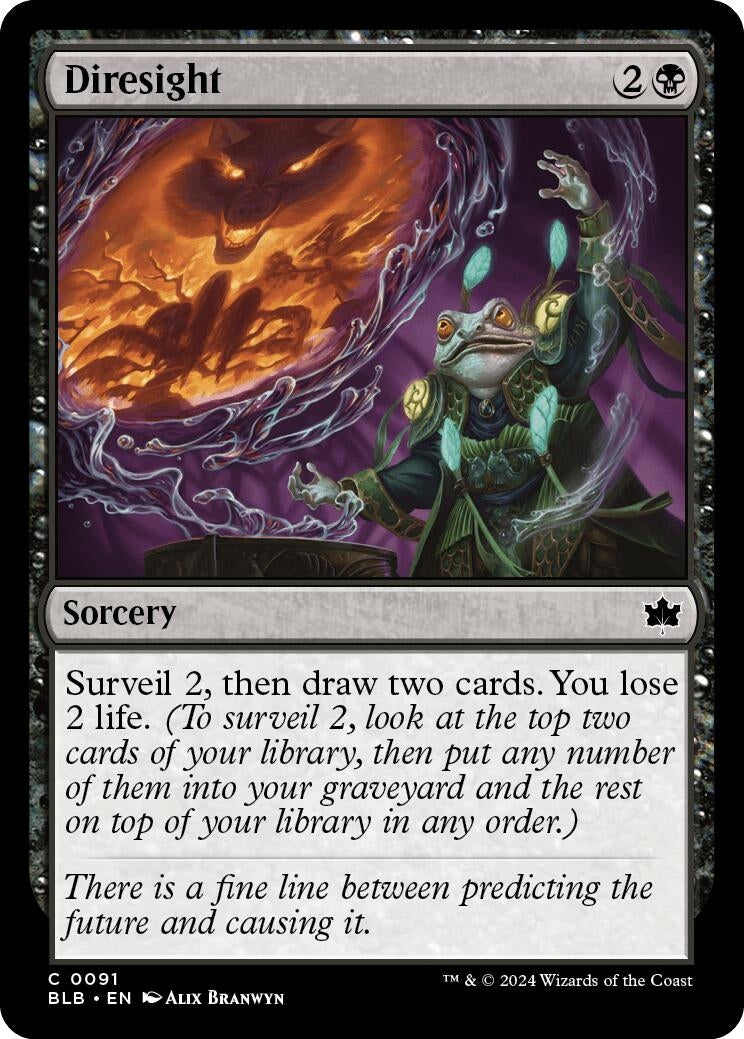 Image for Diresight (91) [Bloomburrow] - Magic: The Gathering