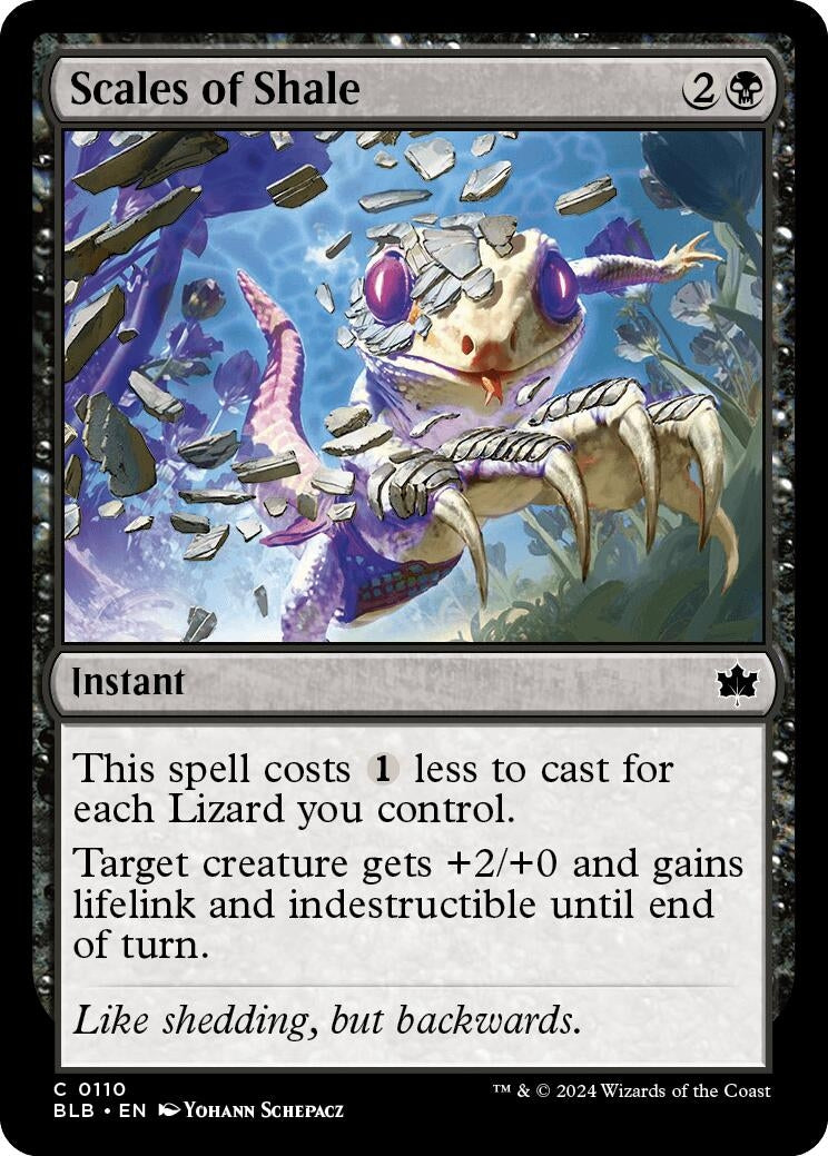 Image for Scales of Shale (110) [Bloomburrow] - Magic: The Gathering