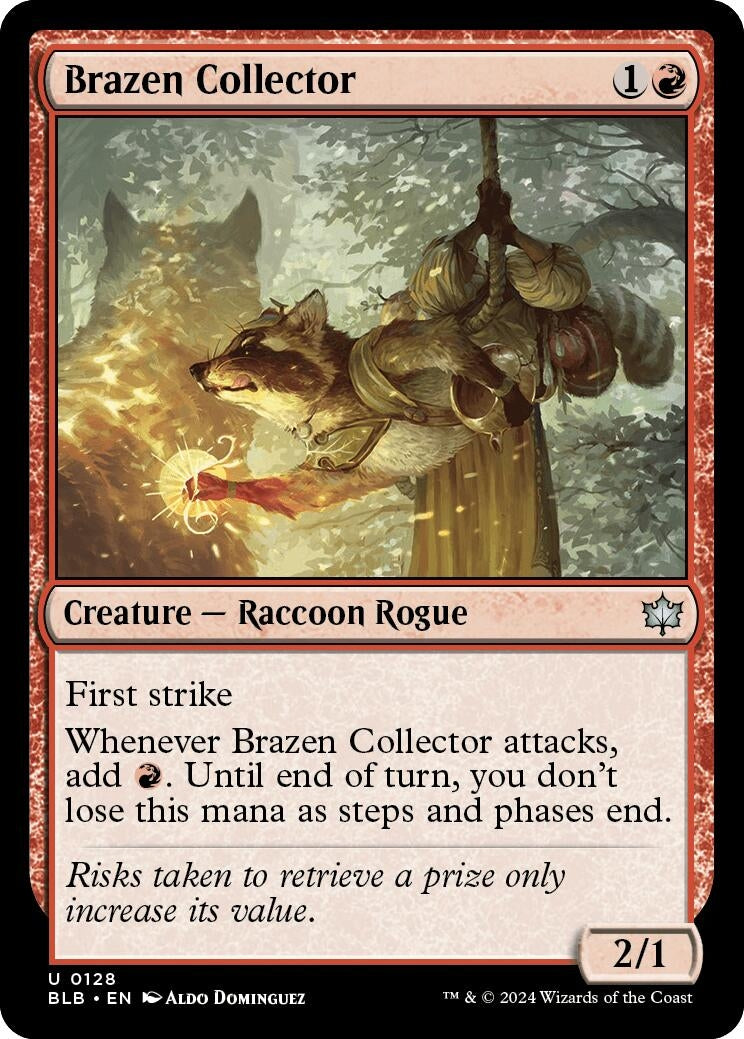 Image for Brazen Collector (128) [Bloomburrow] - Magic: The Gathering
