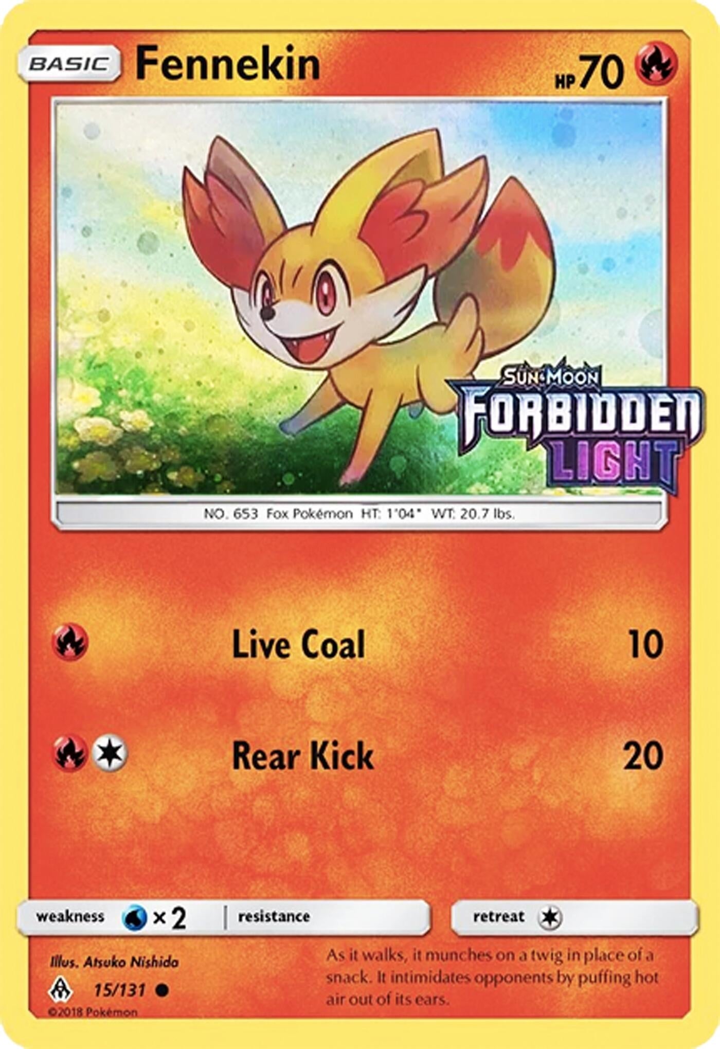 Image for Fennekin - 15/131 (Toys R' Us Promo) (15/131) [SM Promos] - Pokemon
