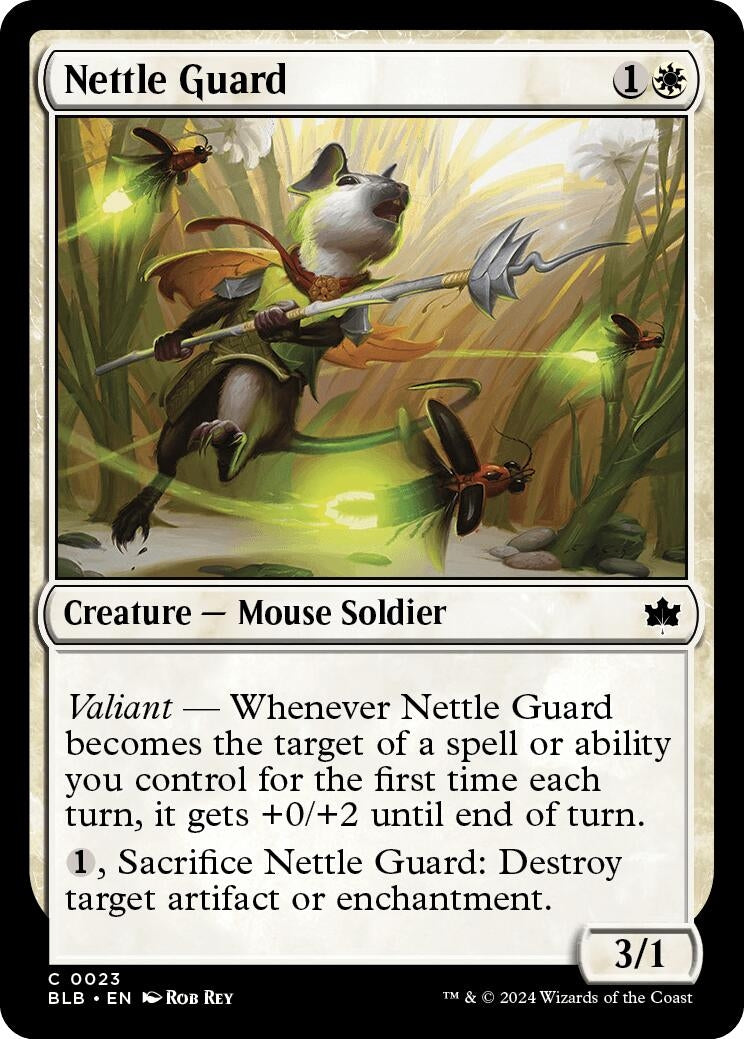 Image for Nettle Guard (23) [Bloomburrow] - Magic: The Gathering