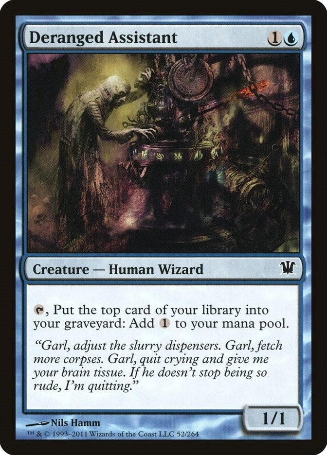 Image for Deranged Assistant (52) [Innistrad] - Magic: The Gathering