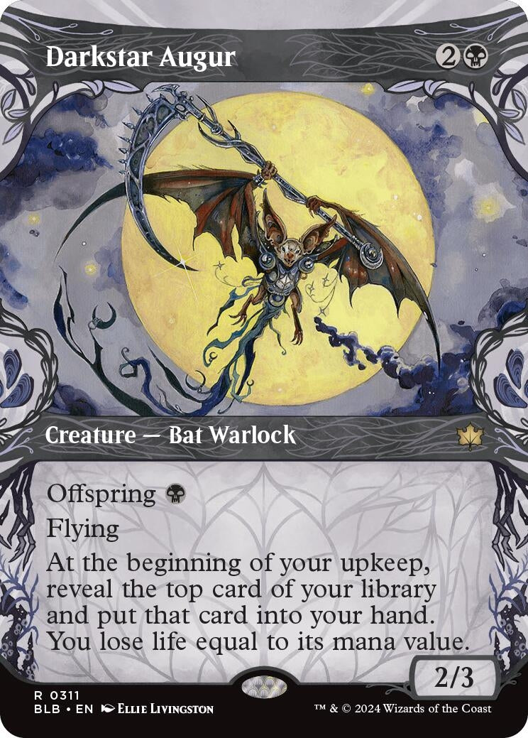 Image for Darkstar Augur (Showcase) (311) [Bloomburrow] - Magic: The Gathering