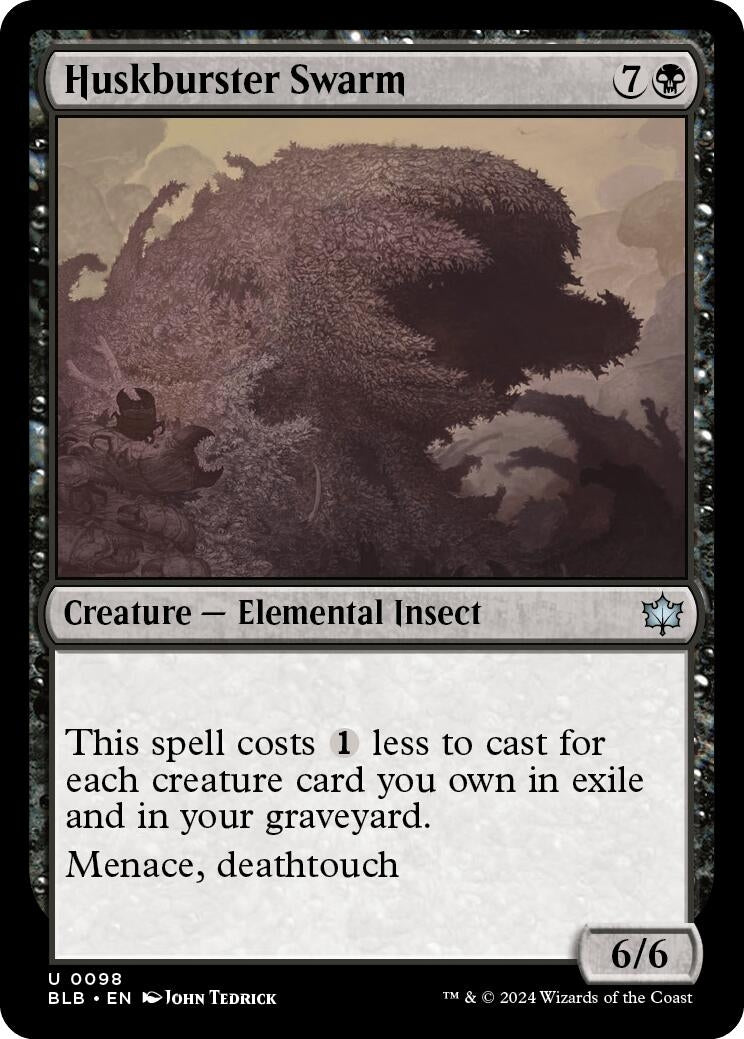 Image for Huskburster Swarm (98) [Bloomburrow] - Magic: The Gathering