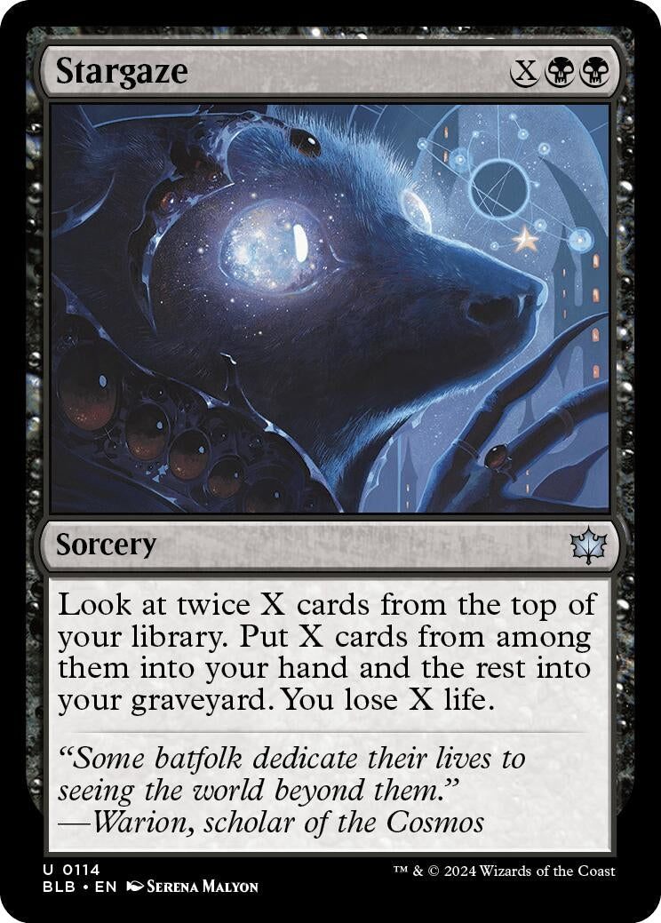 Image for Stargaze (114) [Bloomburrow] - Magic: The Gathering