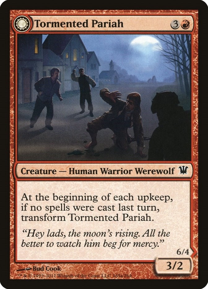 Image for Tormented Pariah (165) [Innistrad] - Magic: The Gathering