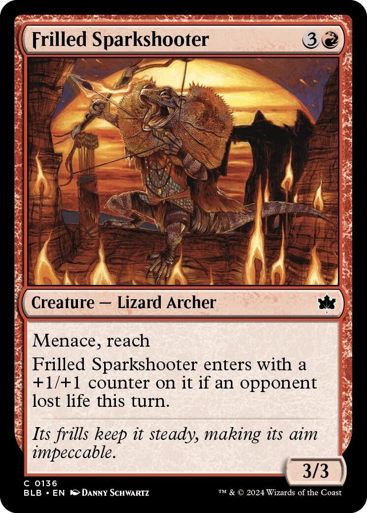 Image for Frilled Sparkshooter (136) [Bloomburrow] - Magic: The Gathering