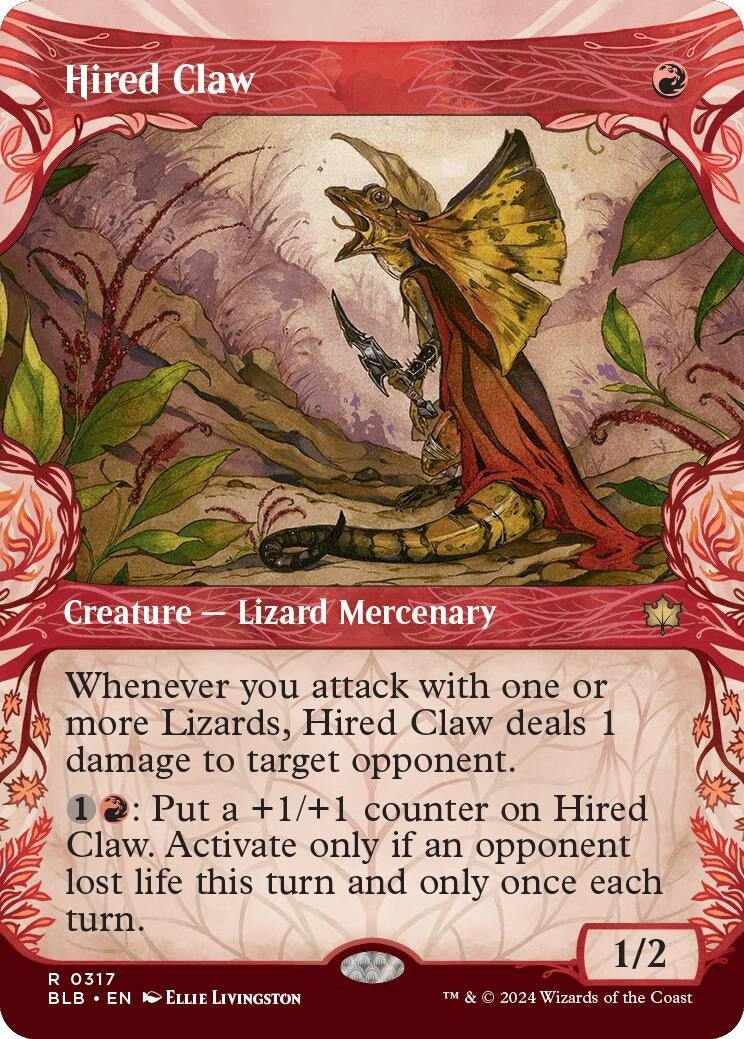 Image for Hired Claw (Showcase) (317) [Bloomburrow] - Magic: The Gathering
