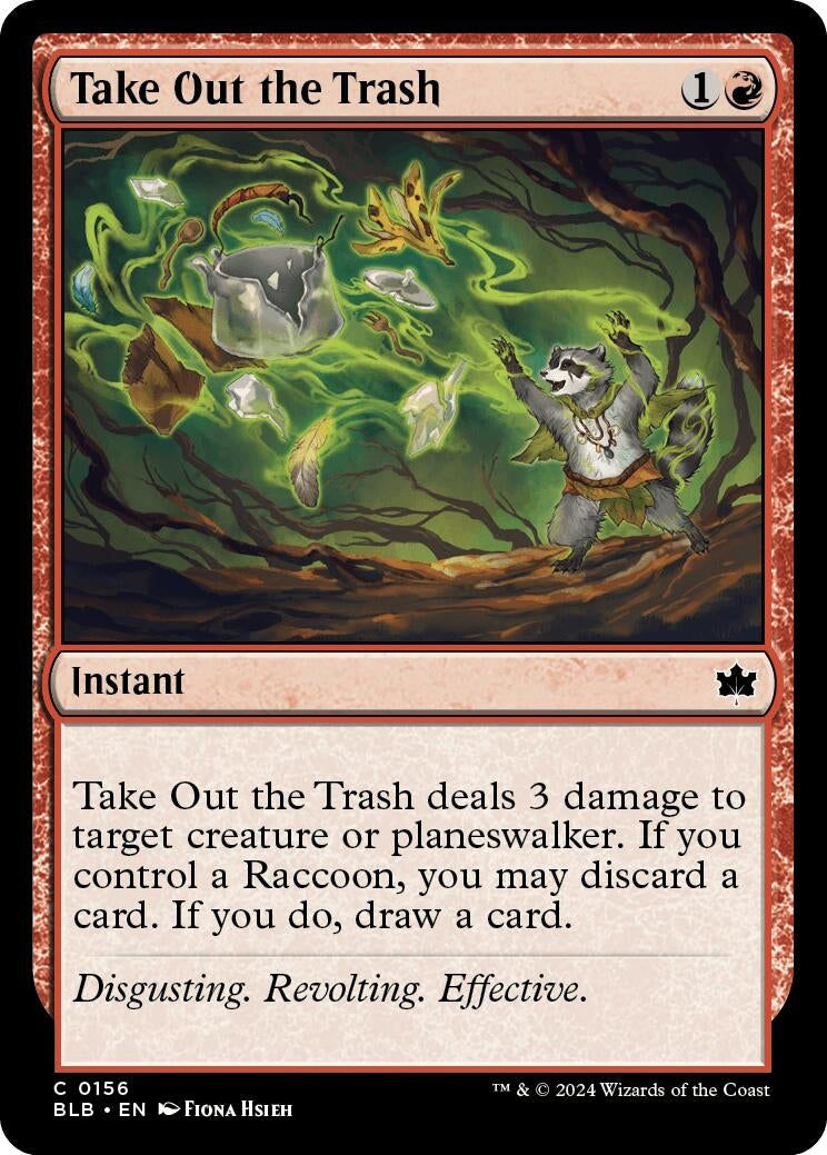 Image for Take Out the Trash (156) [Bloomburrow] - Magic: The Gathering