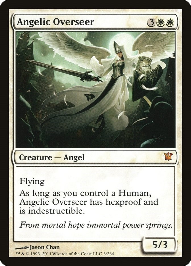 Image for Angelic Overseer (3) [Innistrad] - Magic: The Gathering