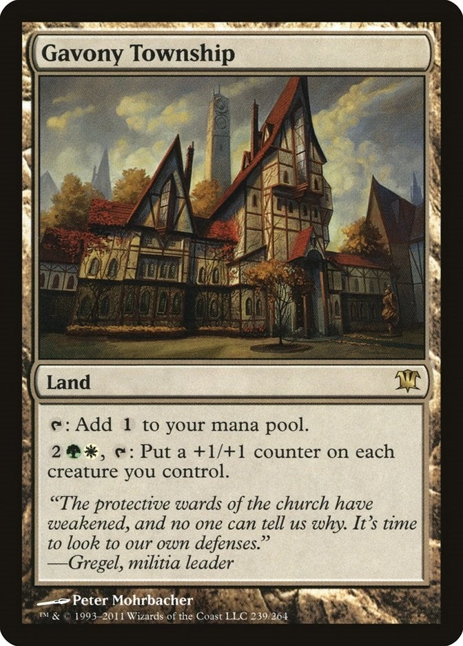 Image for Gavony Township (239) [Innistrad] - Magic: The Gathering
