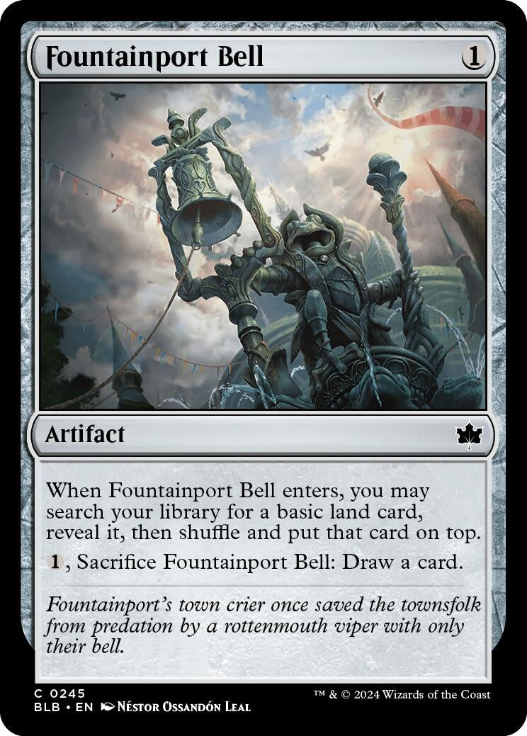 Image for Fountainport Bell (245) [Bloomburrow] - Magic: The Gathering