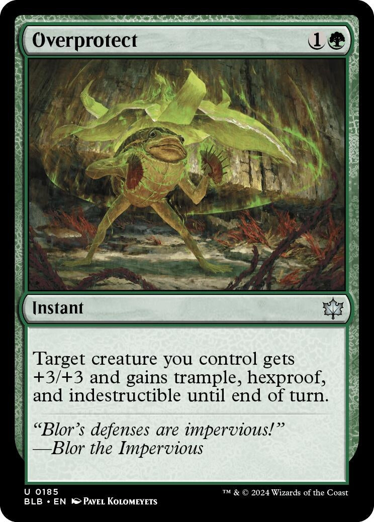 Image for Overprotect (185) [Bloomburrow] - Magic: The Gathering