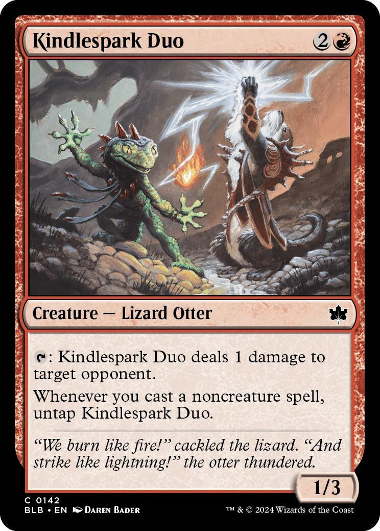 Image for Kindlespark Duo (142) [Bloomburrow] - Magic: The Gathering