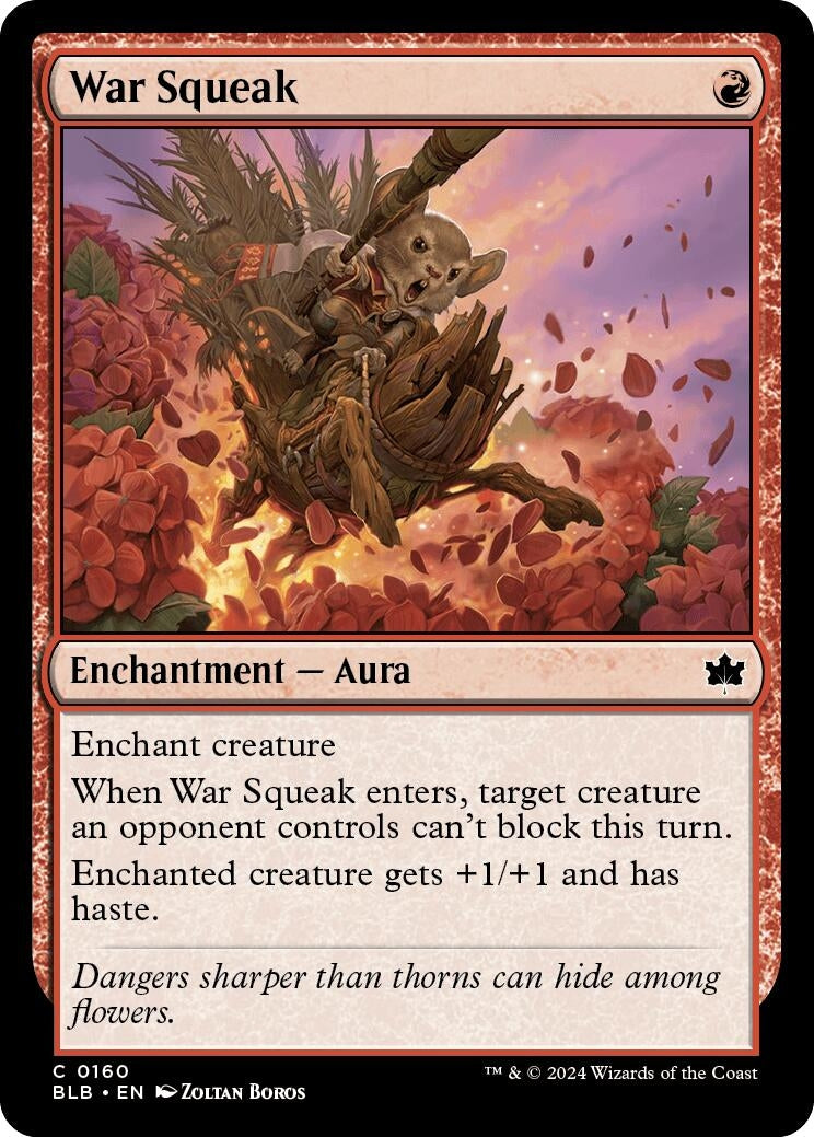 Image for War Squeak (160) [Bloomburrow] - Magic: The Gathering