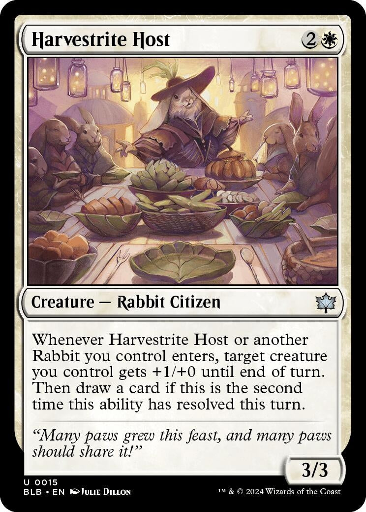 Image for Harvestrite Host (15) [Bloomburrow] - Magic: The Gathering