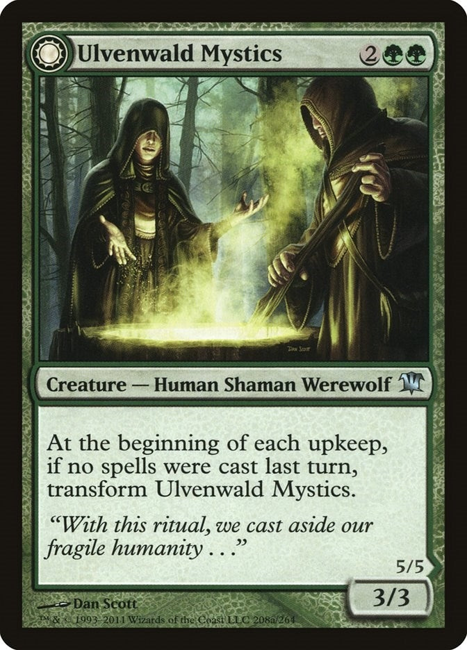 Image for Ulvenwald Mystics (208) [Innistrad] - Magic: The Gathering