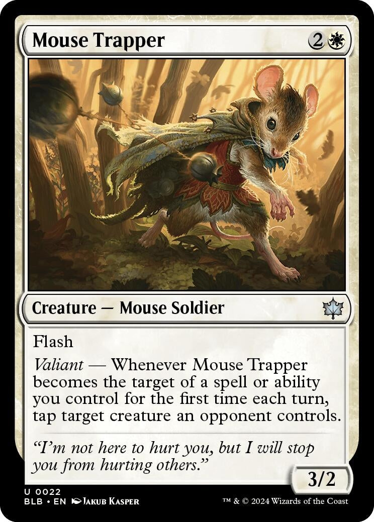 Image for Mouse Trapper (22) [Bloomburrow] - Magic: The Gathering