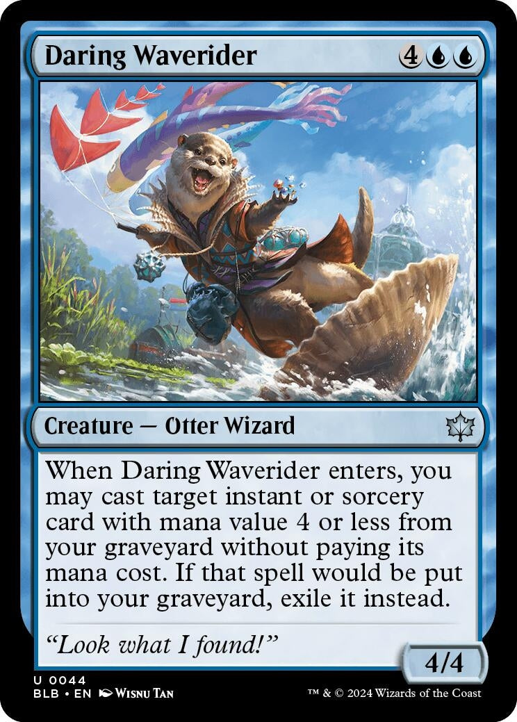 Image for Daring Waverider (44) [Bloomburrow] - Magic: The Gathering