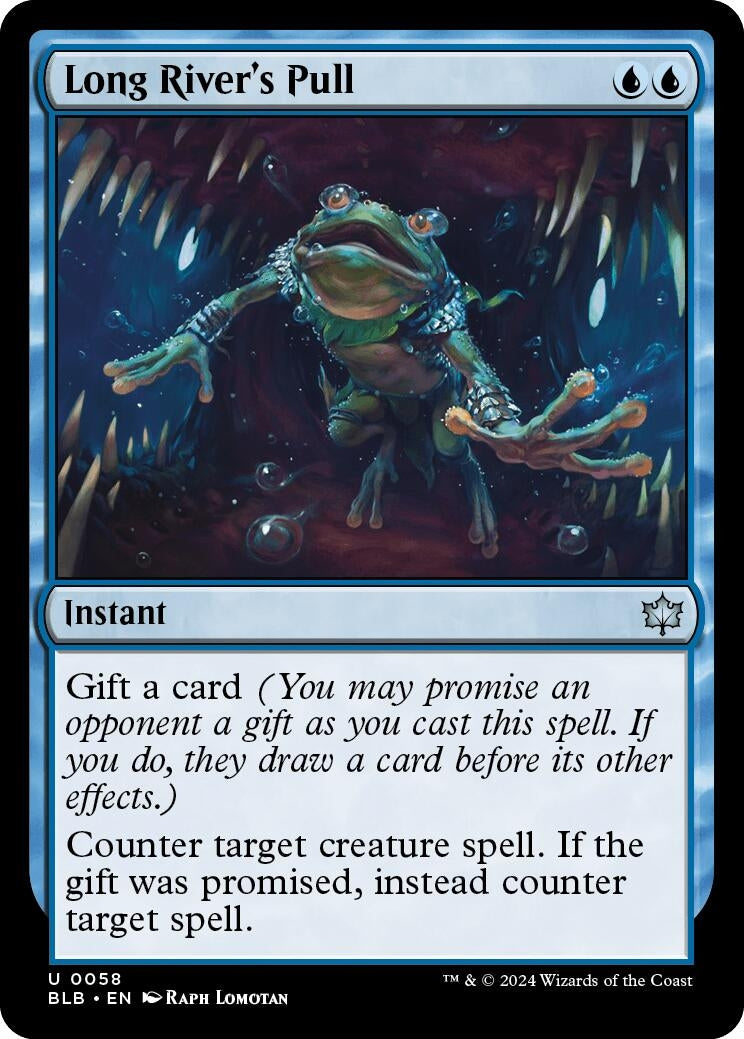 Image for Long River's Pull (58) [Bloomburrow] - Magic: The Gathering