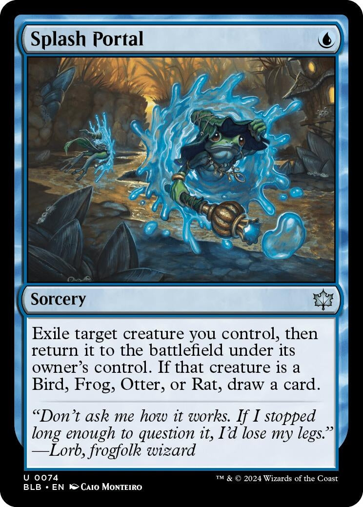 Image for Splash Portal (74) [Bloomburrow] - Magic: The Gathering