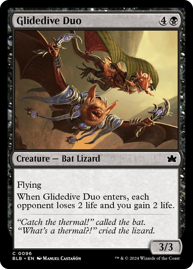 Image for Glidedive Duo (96) [Bloomburrow] - Magic: The Gathering