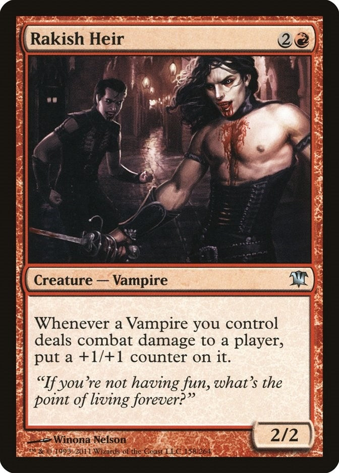 Image for Rakish Heir (158) [Innistrad] - Magic: The Gathering