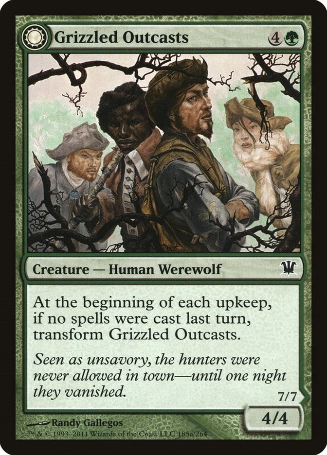 Image for Grizzled Outcasts (185) [Innistrad] - Magic: The Gathering