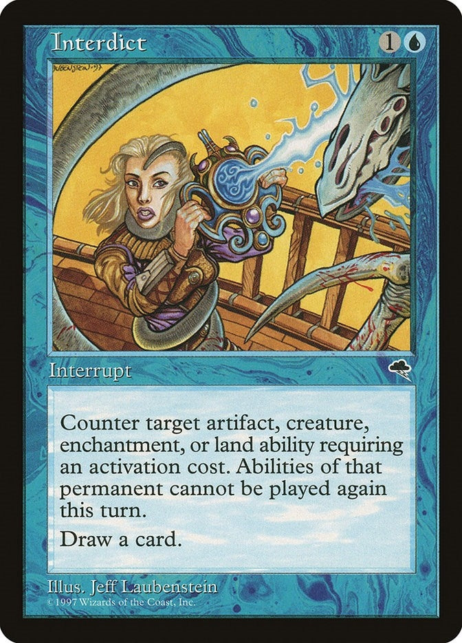 Image for Interdict (69) [Tempest] - Magic: The Gathering