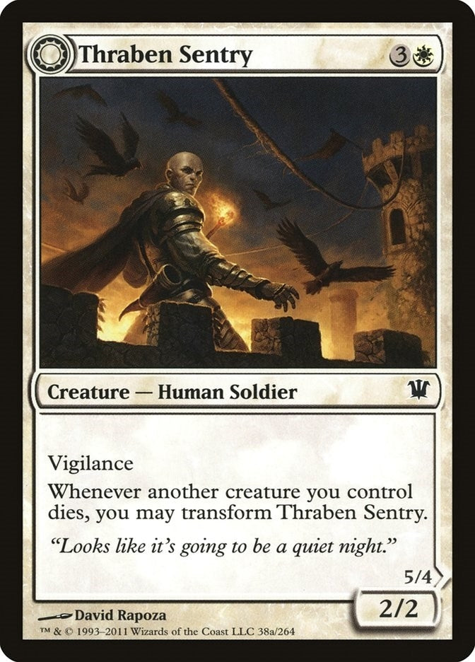 Image for Thraben Sentry (38) [Innistrad] - Magic: The Gathering