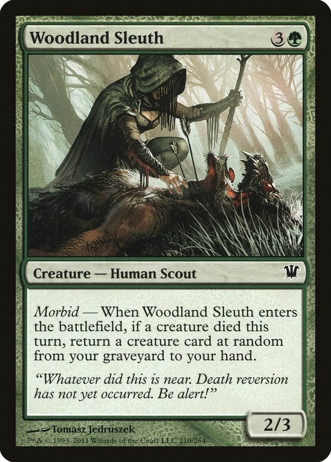 Image for Woodland Sleuth (210) [Innistrad] - Magic: The Gathering