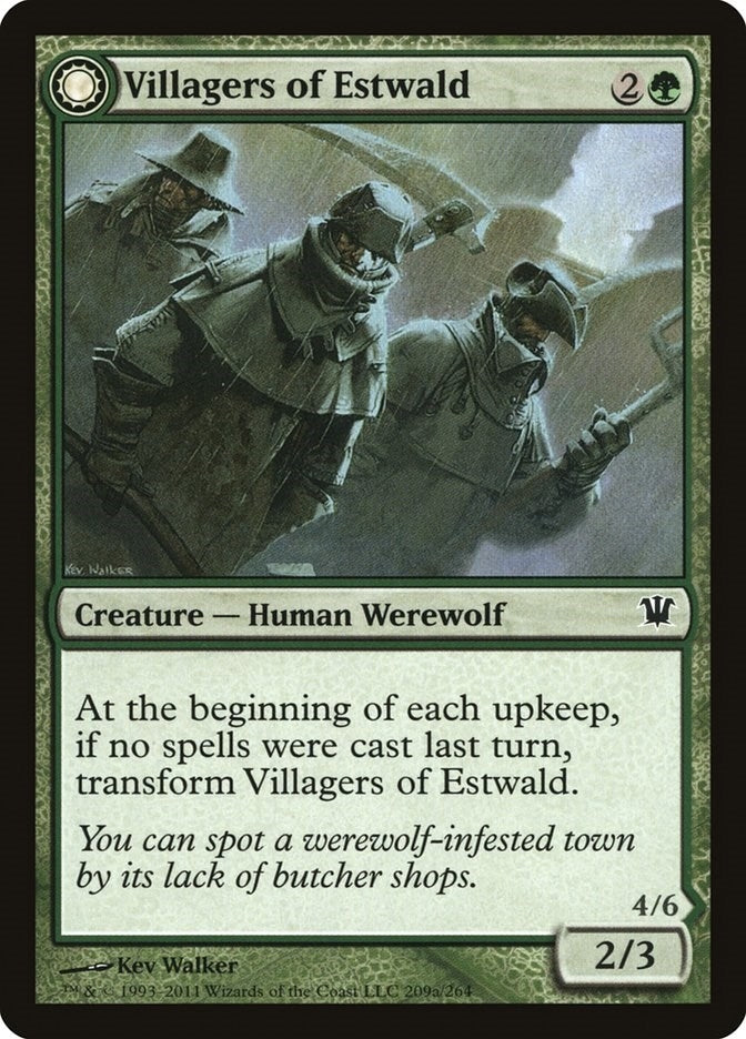Image for Villagers of Estwald (209) [Innistrad] - Magic: The Gathering