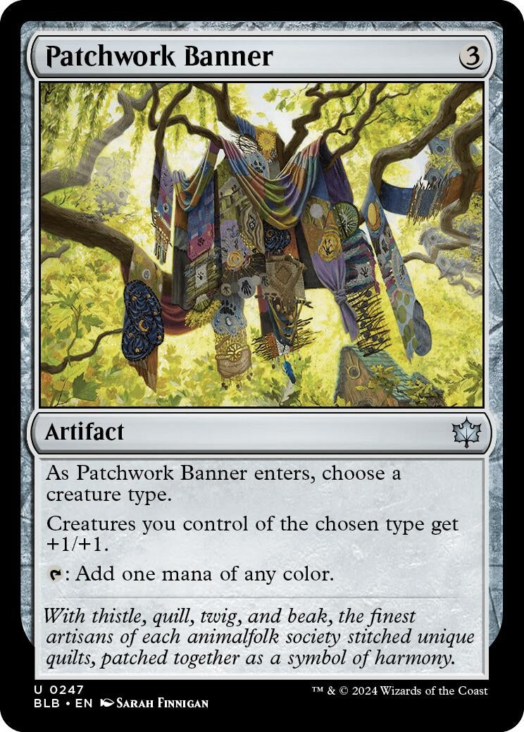 Image for Patchwork Banner (247) [Bloomburrow] - Magic: The Gathering