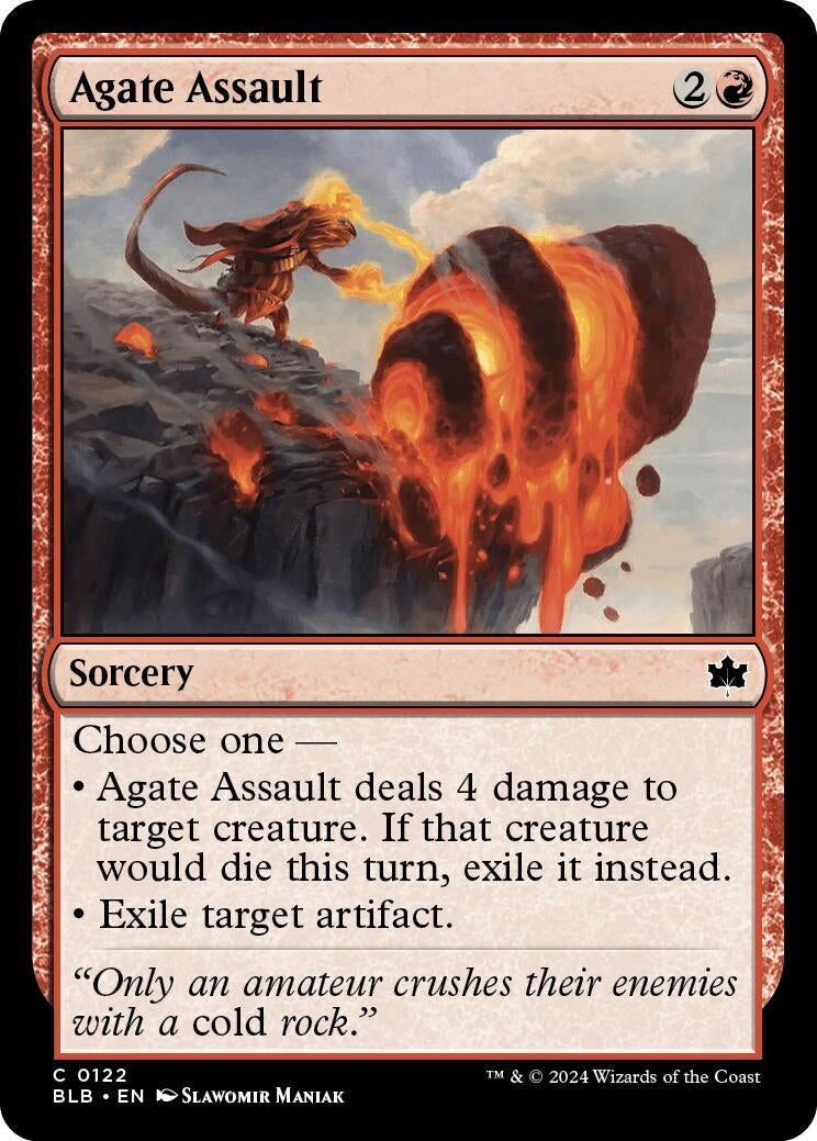 Image for Agate Assault (122) [Bloomburrow] - Magic: The Gathering