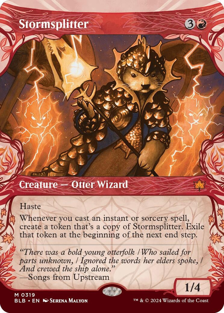 Image for Stormsplitter (Showcase) (319) [Bloomburrow] - Magic: The Gathering