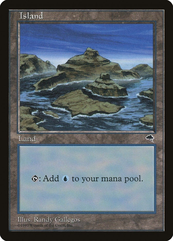 Image for Island (Inlet) (338) [Tempest] - Magic: The Gathering