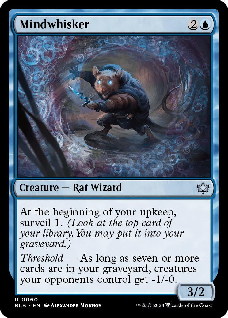 Image for Mindwhisker (60) [Bloomburrow] - Magic: The Gathering