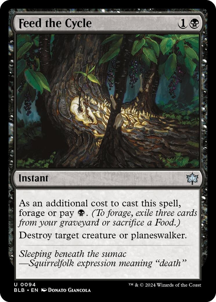 Image for Feed the Cycle (94) [Bloomburrow] - Magic: The Gathering