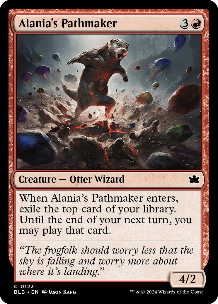 Image for Alania's Pathmaker (123) [Bloomburrow] - Magic: The Gathering