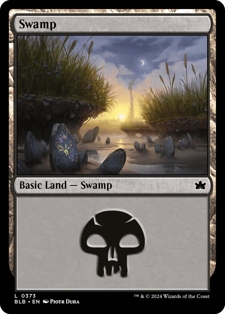 Image for Swamp (0373) (373) [Bloomburrow] - Magic: The Gathering